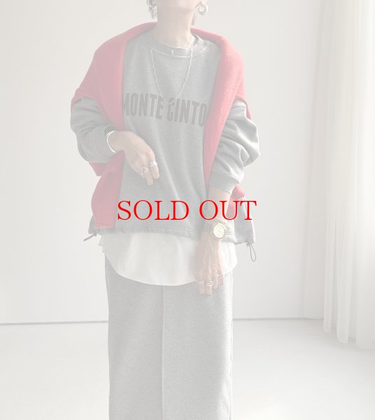 画像7: ●数量限定●裏毛布シリーズ●【11/11 LIVEアイテム】裏毛布ロゴスエット (7)