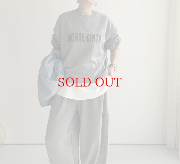 画像2: ●数量限定●裏毛布シリーズ●【11/11 LIVEアイテム】裏毛布ロゴスエット (2)