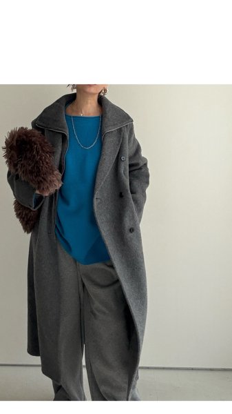 画像4: ●高品質◎Yamagata Knit●【11/9LIVEアイテム】Yamagataクルーネックニット (4)