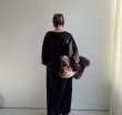 画像3: ●【11/14 LIVEアイテム】裏毛布ロゴスエットワンピ (3)