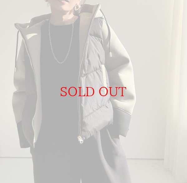 画像6: ●期間限定掲載●【 11/14LIVEご紹介アイテム】異素材ドッキングボンディングダウンジャケット（メーカー確認後お取り寄せ） (6)