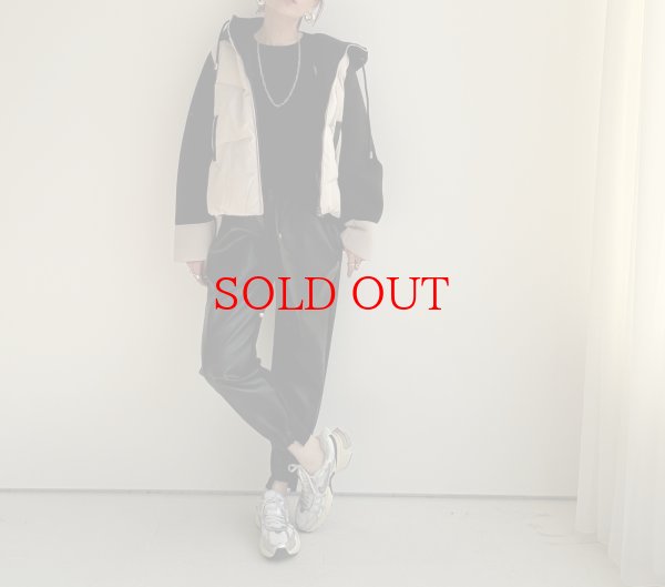 画像11: ●期間限定掲載●【 11/14LIVEご紹介アイテム】異素材ドッキングボンディングダウンジャケット（メーカー確認後お取り寄せ） (11)