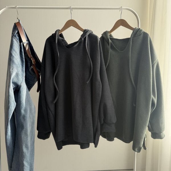 画像4: ●期間限定●【11/24 LIVEアイテム】太コーデュロイオーバーフーディ（メーカー確認後取り寄せ） (4)