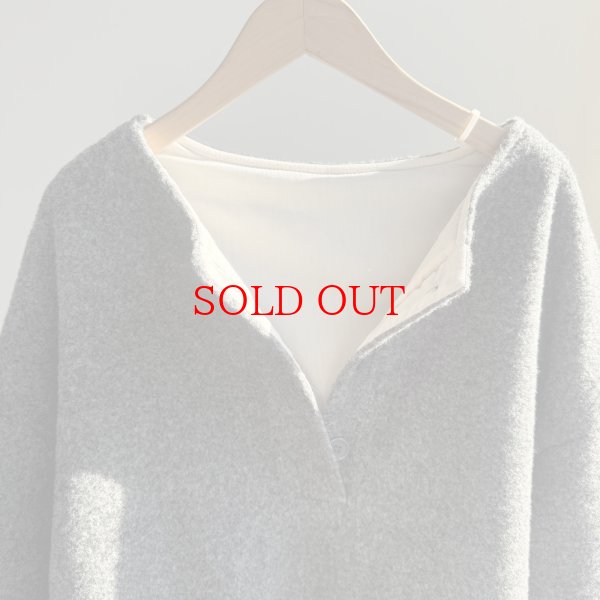 画像4: ●期間限定●【11/24 LIVEアイテム】ヘンリー起毛プルオーバー（予約/1） (4)