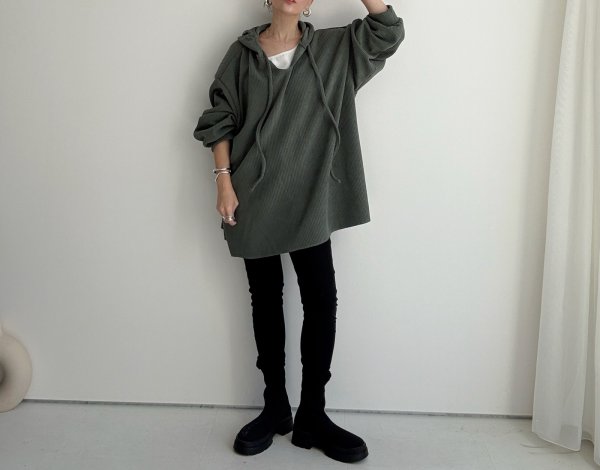 画像3: ●期間限定●【11/24 LIVEアイテム】太コーデュロイオーバーフーディ（メーカー確認後取り寄せ） (3)