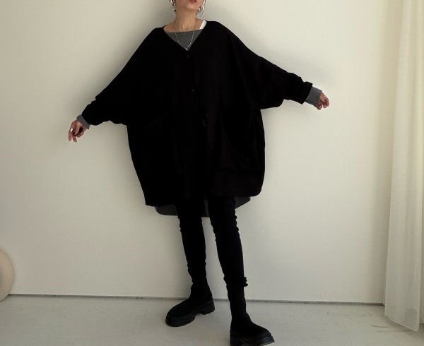 画像8: ●期間限定●【11/24 LIVEアイテム】BIGポケットとろみカーデ（予約/1） (8)