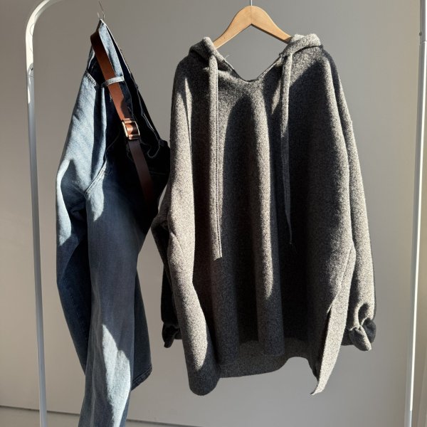 画像2: ●期間限定●【11/24 LIVEアイテム】起毛オーバーフーディ（メーカー確認後取り寄せ） (2)