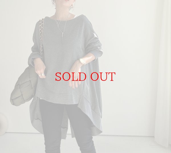 画像1: ●期間限定●【11/24 LIVEアイテム】前後差ロングトップス（予約/1） (1)