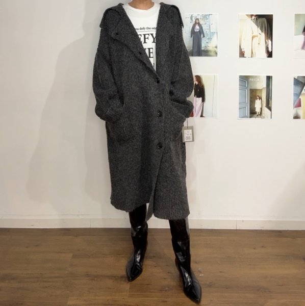 画像3: ●メーカー在庫限り●半額‼︎SALE●30日まで●【11/28 LIVEアイテム】ニットロングカーディガン (3)