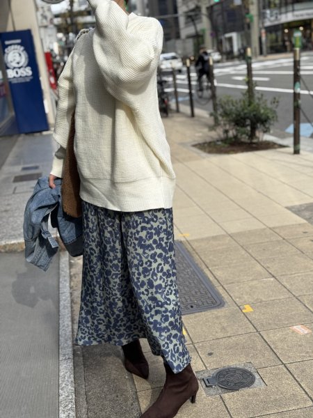 画像7: ●メーカー在庫限り●30日まで●【11/28 LIVEアイテム】レオパードフレアスカート (7)