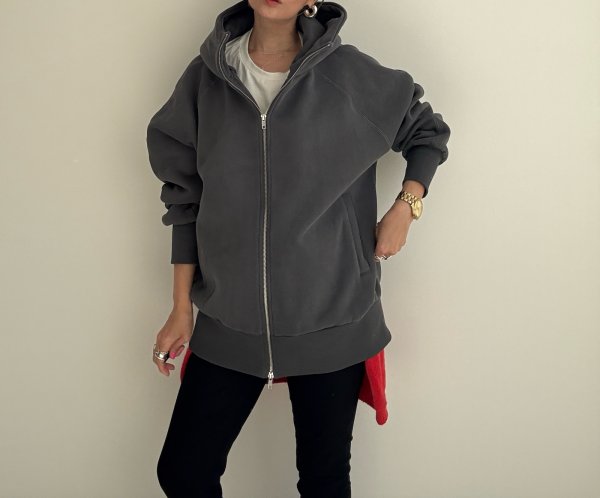 画像22: ●裏起毛◎スタンドフーディジップパーカー【12/2LIVEアイテム】（メーカー確認後お取り寄せ） (22)