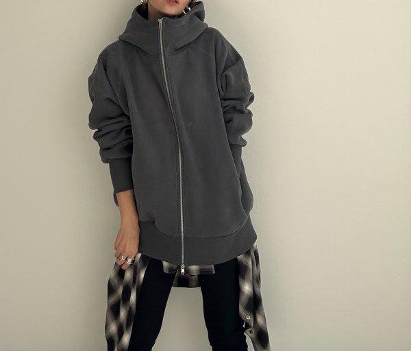 画像25: ●裏起毛◎スタンドフーディジップパーカー【12/2LIVEアイテム】（メーカー確認後お取り寄せ） (25)