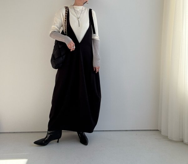 画像15: ●びよーんと伸びるリブニット【12/9 LIVEアイテム】配色アームウォーマーリブニット (15)