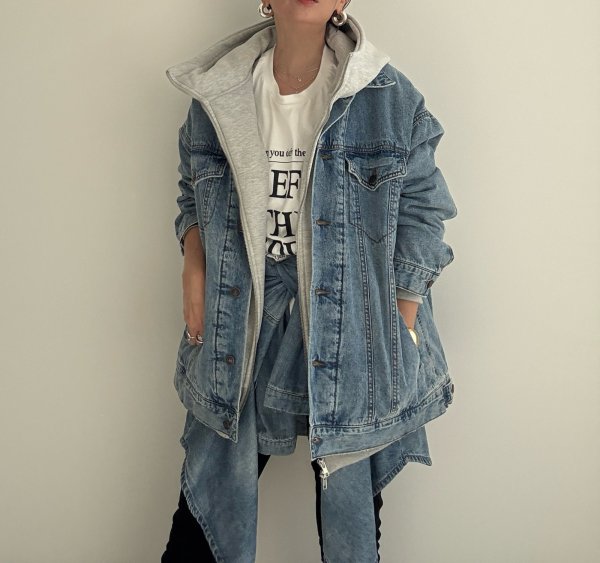 画像18: ●裏起毛◎スタンドフーディジップパーカー【12/2LIVEアイテム】（メーカー確認後お取り寄せ） (18)