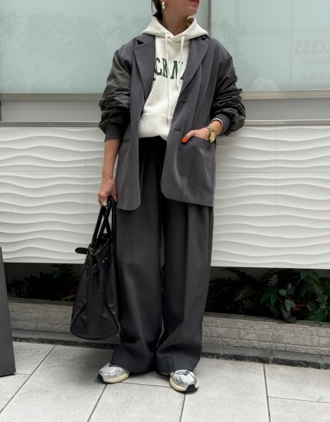 画像2: ●SALE● 【 liveご紹介アイテム】MA-1sleeve over jacket（セットアップ可能） (2)