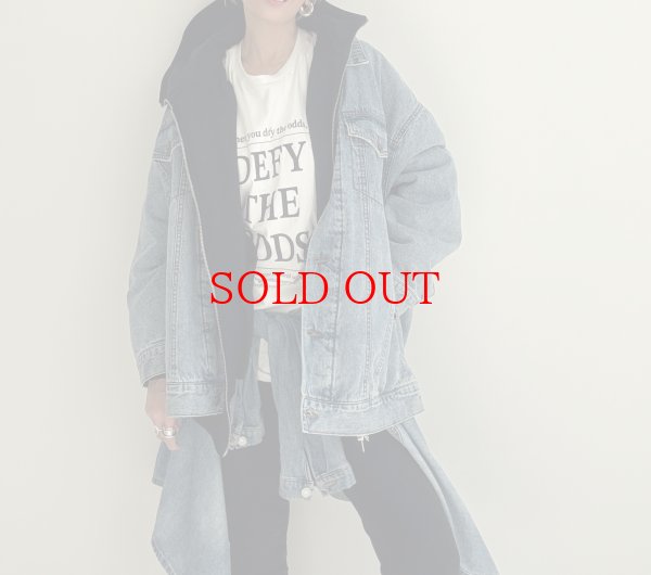 画像2: ●最終販売‼︎●Gジャンが中綿アウターに!!【10/23 LIVEアイテム】中綿デニムジャケット (2)