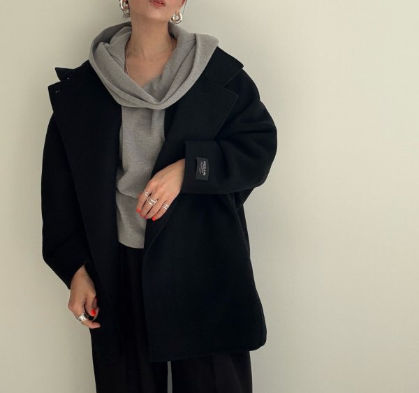 画像6: ●期間限定●ご予約5倍ポイント対象●【12/6 LIVEアイテム】オフショル＆パーカー2WAYプルオーバー（予約/1） (6)