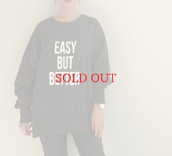 画像16: ●大人のカジュアルスタイルに【12/9 LIVEアイテム】裏起毛オーバーロゴスエット (16)