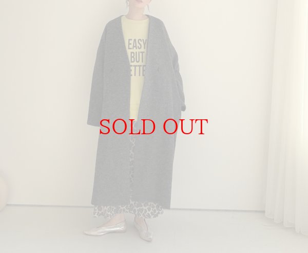 画像4: ●大人のカジュアルスタイルに【12/9 LIVEアイテム】裏起毛オーバーロゴスエット (4)