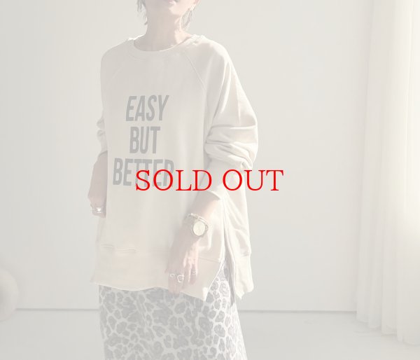 画像12: ●大人のカジュアルスタイルに【12/9 LIVEアイテム】裏起毛オーバーロゴスエット (12)