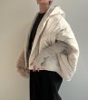 画像11: ●メーカー生産枠限り●なくなり次第終了【12/9LIVEアイテム】リブ袖ドッキング中綿ジャケット（メーカー確認後お取り寄せ） (11)