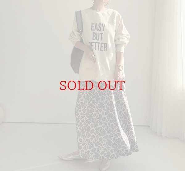 画像9: ●大人のカジュアルスタイルに【12/9 LIVEアイテム】裏起毛オーバーロゴスエット (9)