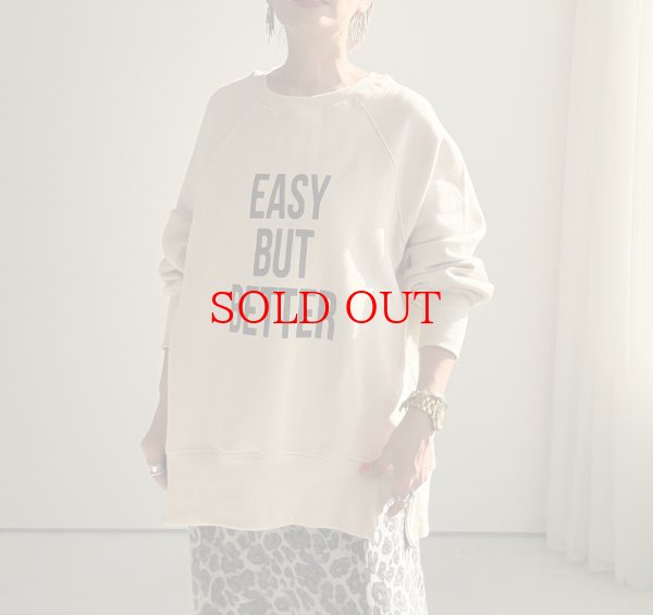 画像8: ●大人のカジュアルスタイルに【12/9 LIVEアイテム】裏起毛オーバーロゴスエット (8)