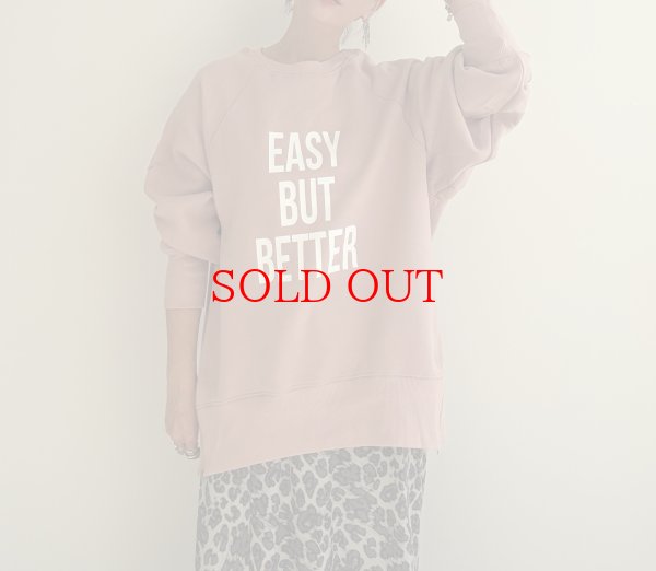 画像13: ●大人のカジュアルスタイルに【12/9 LIVEアイテム】裏起毛オーバーロゴスエット (13)