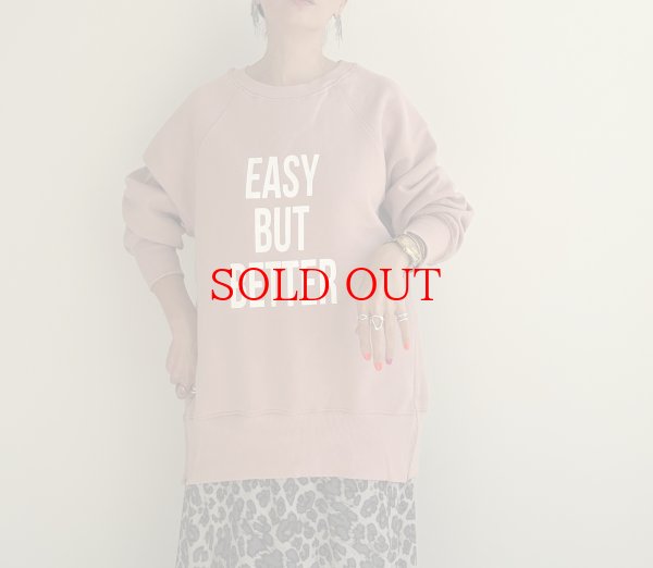 画像14: ●大人のカジュアルスタイルに【12/9 LIVEアイテム】裏起毛オーバーロゴスエット (14)