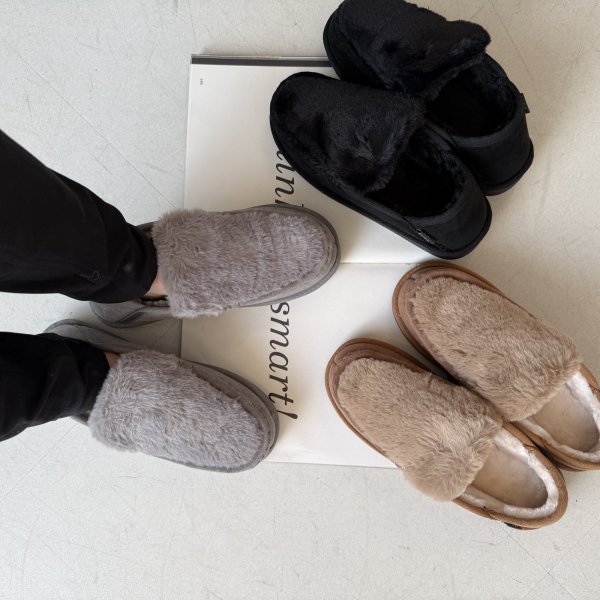 画像1: ●メーカー在庫限り●なくなり次第終了【12/11LIVEアイテム】総裏ファーモカシン（メーカー確認後お取り寄せ） (1)