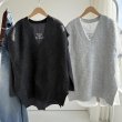画像1: ●半額SALE●【12/28 LIVEアイテム】●Vネックオーバーニットベスト (1)