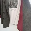 画像4: ●SALE●【12/16 LIVEアイテム】●ボルドー配色テーラードジャケット (4)