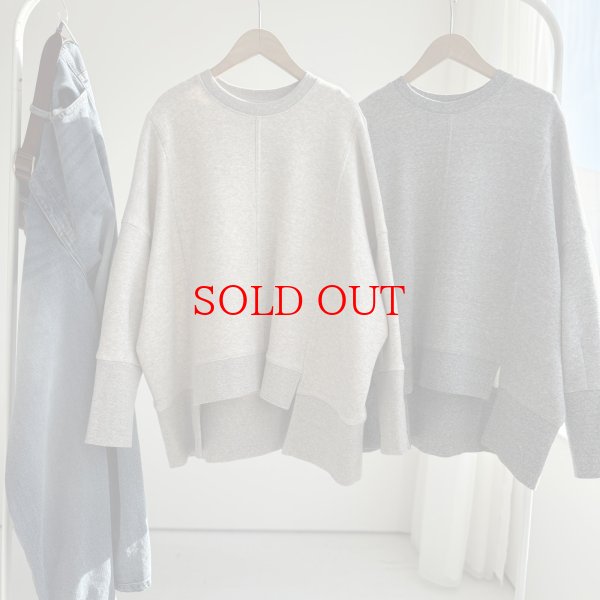 画像1: ●SALE●【12/16 LIVEアイテム】●裏毛布前後差スエット (1)