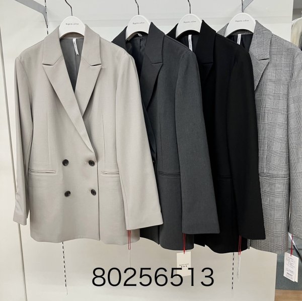 画像1: ●メーカーSALE●【12/22 LIVEアイテム】●オーバーシルエット微起毛ジャケット（セットアップ可能）80256513 （メーカー確認後確保） (1)