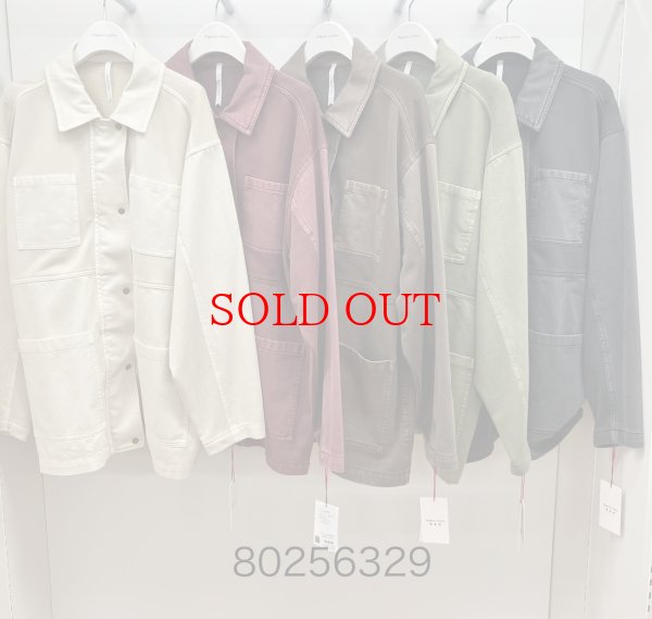 画像1: ●半額●メーカーSALE●【12/22 LIVEアイテム】● ガーメントダイ切替ジャケット 80256329（メーカー確認後確保） (1)