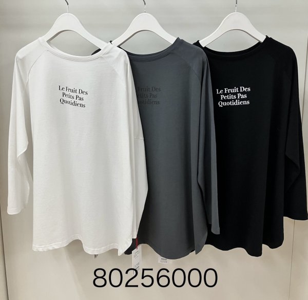 画像2: ●半額●メーカーSALE●【12/22 LIVEアイテム】● 前後2wayフォトプリントロゴT80256000（メーカー確認後確保） (2)