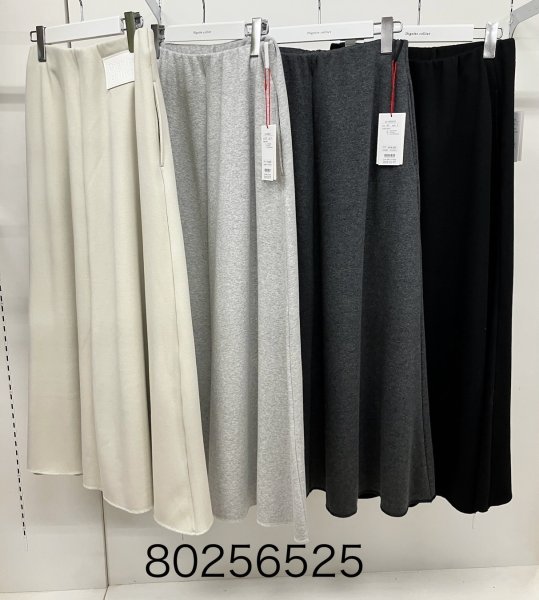 画像1: ●メーカーSALE●【12/22 LIVEアイテム】●裏毛布フレアスカート（セットアップ可能）80256525 （メーカー確認後確保） (1)