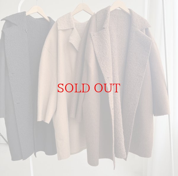 画像1: ●SALE●【12/25 LIVEアイテム】●リバーシブルボアコート (1)
