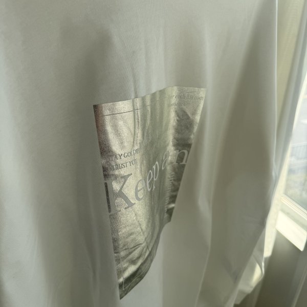 画像8: ●2025年もありがとうございました●年末年始限定SALE●大感謝価格!!【12/28 LIVEアイテム】●メタリックスクエアロゴロンT（メーカー確認後確保） (8)