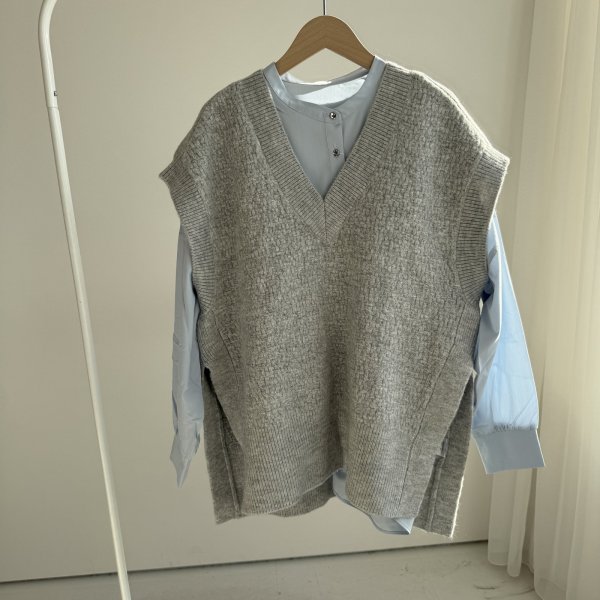 画像2: ●年末年始限定SALE●【12/28 LIVEアイテム】●リブ袖オーバーシャツ（メーカー確認後確保） (2)