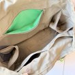 画像10: ●期間限定掲載●【完全受注生産】●ご予約10倍ポイント対象◎チャーム付刺繍ロゴ２WAYハンドルトート（予約/5） (10)