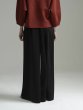 画像6: ●短期掲載●メーカー在庫限り●SALE●【1/14 LIVEアイテム】高身長さんおすすめ！ベルトデザインタックワイドパンツ (6)