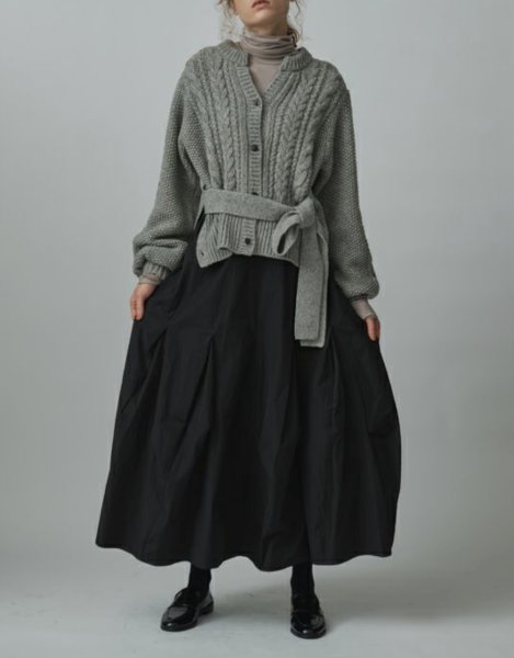 画像4: ●短期掲載●メーカー在庫限り●SALE●【1/14 LIVEアイテム】ケーブルニットカーデ (4)