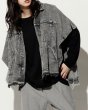 画像1: ●短期掲載●メーカー在庫限り●SALE●【1/14 LIVEアイテム】ポンチョデニムジャケット (1)