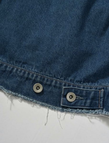 画像8: ●短期掲載●メーカー在庫限り●SALE●【1/14 LIVEアイテム】ポンチョデニムジャケット (8)