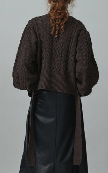 画像10: ●短期掲載●メーカー在庫限り●SALE●【1/14 LIVEアイテム】ケーブルニットカーデ (10)