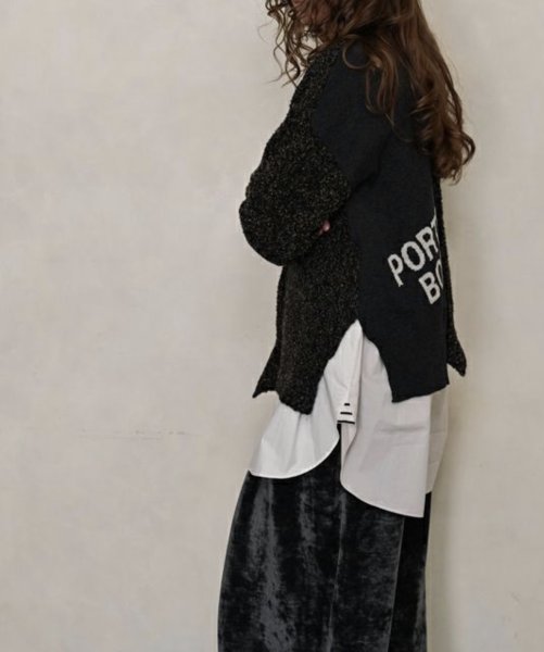 画像4: ●短期掲載●メーカー在庫限り●SALE●【1/14 LIVEアイテム】ロゴニットプルオーバー (4)