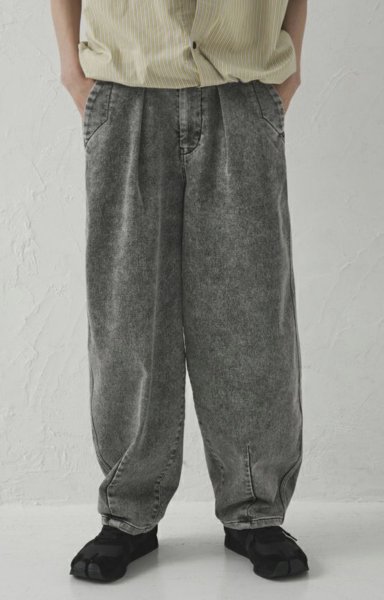 画像1: ●短期掲載●メーカー在庫限り●半額SALE●【1/14 LIVEアイテム】コクーンニットデニム (1)