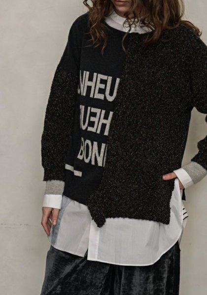 画像3: ●短期掲載●メーカー在庫限り●SALE●【1/14 LIVEアイテム】ロゴニットプルオーバー (3)