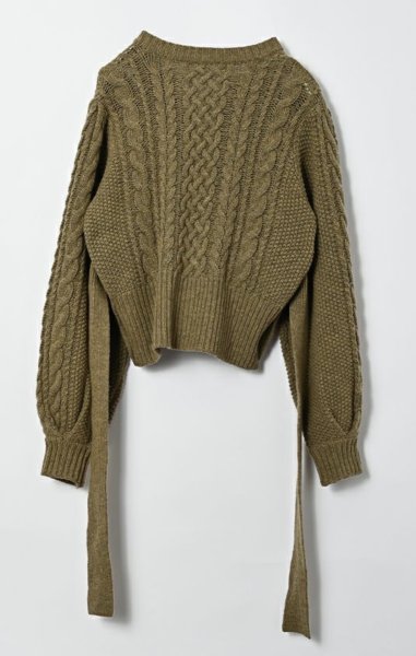 画像8: ●短期掲載●メーカー在庫限り●SALE●【1/14 LIVEアイテム】ケーブルニットカーデ (8)